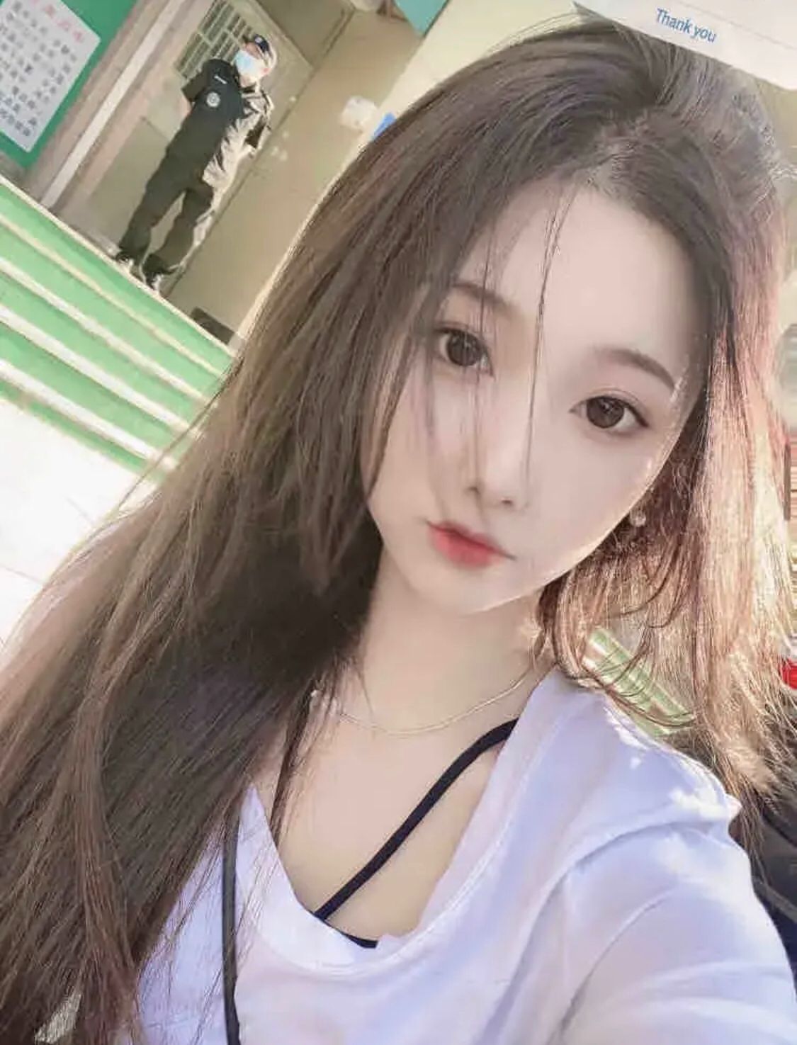 很温柔的妹子