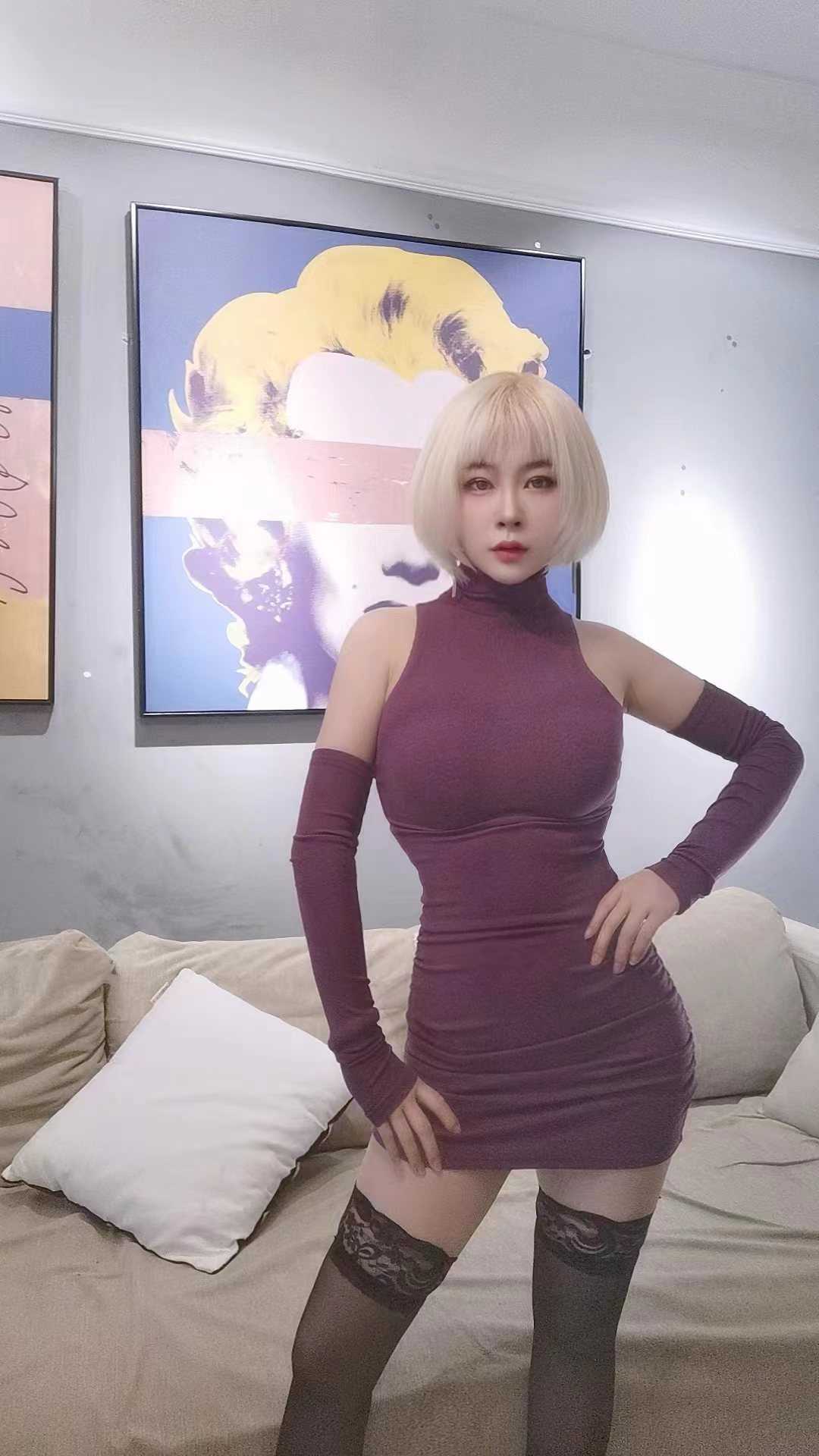 金发美女毛毛